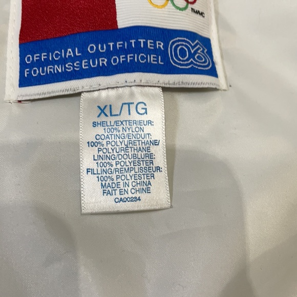 Vintage HBC Canadian Olympic Team Puffy Vest - Picture 9 of 9